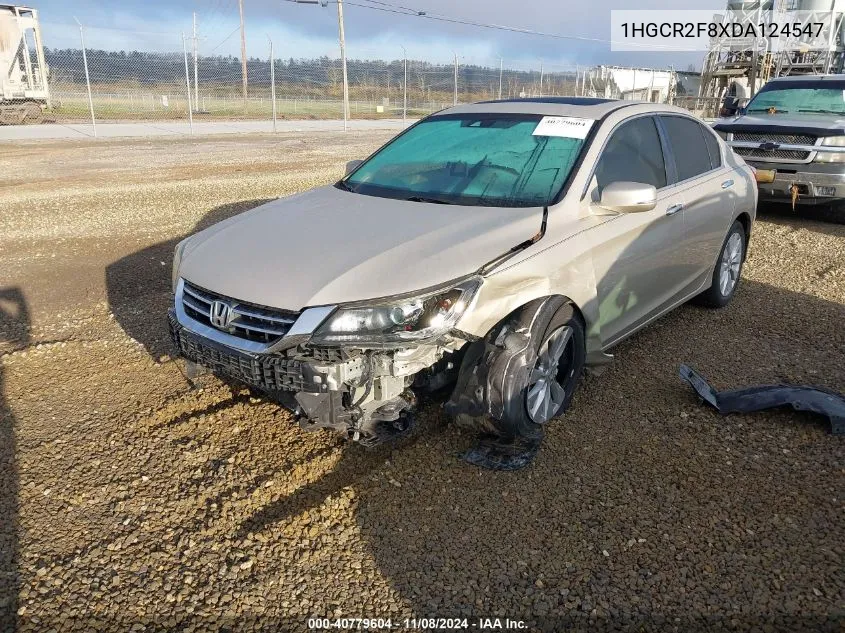 2013 Honda Accord Ex-L VIN: 1HGCR2F8XDA124547 Lot: 40779604