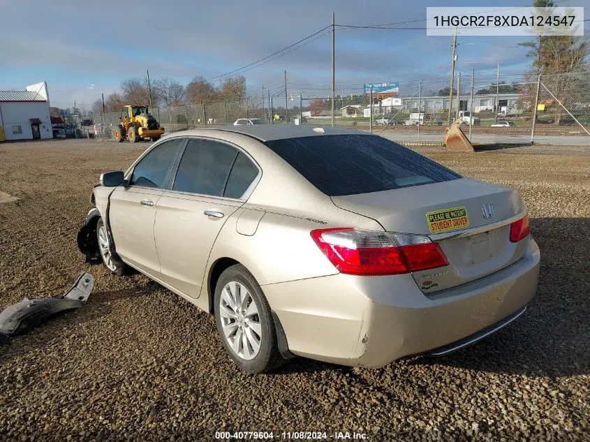 2013 Honda Accord Ex-L VIN: 1HGCR2F8XDA124547 Lot: 40779604