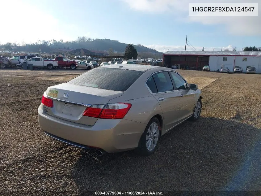 2013 Honda Accord Ex-L VIN: 1HGCR2F8XDA124547 Lot: 40779604