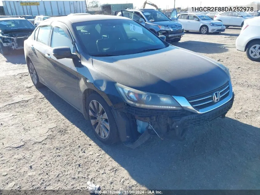 1HGCR2F88DA252978 2013 Honda Accord Ex-L