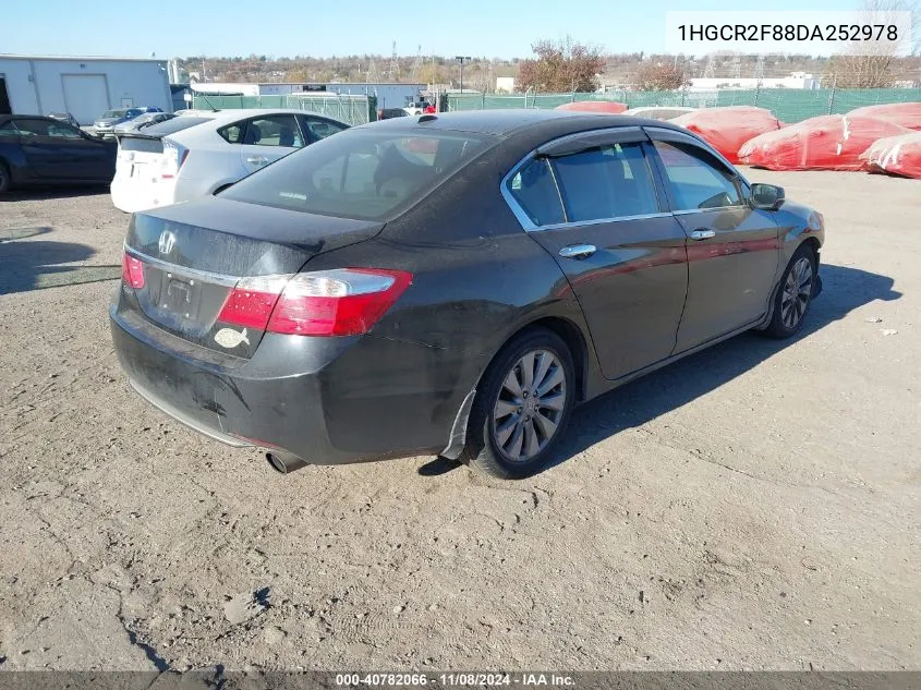 1HGCR2F88DA252978 2013 Honda Accord Ex-L