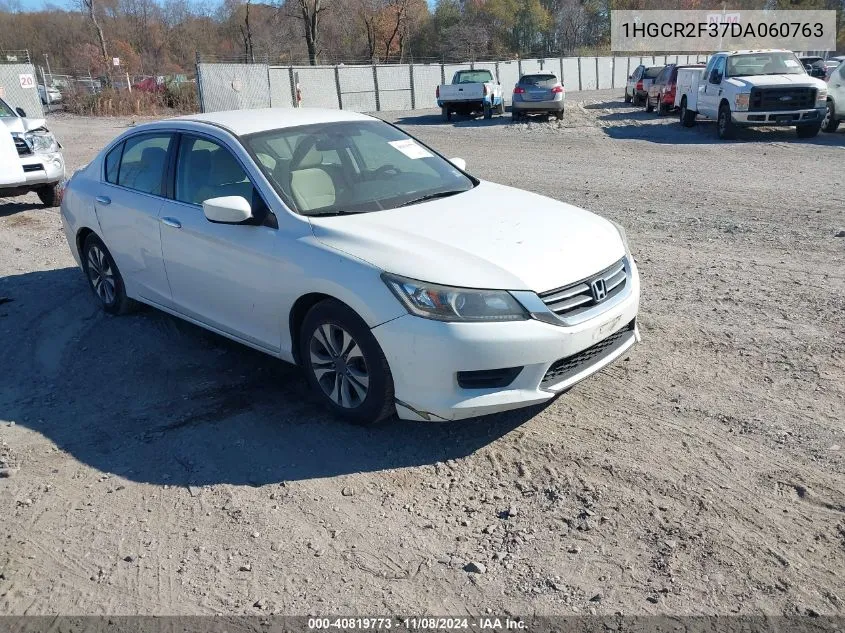 2013 Honda Accord Lx VIN: 1HGCR2F37DA060763 Lot: 40819773