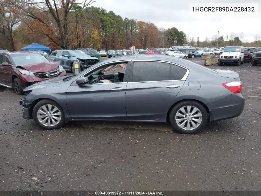 2013 Honda Accord Ex-L VIN: 1HGCR2F89DA228432 Lot: 40819972