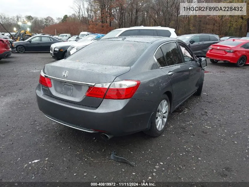 2013 Honda Accord Ex-L VIN: 1HGCR2F89DA228432 Lot: 40819972