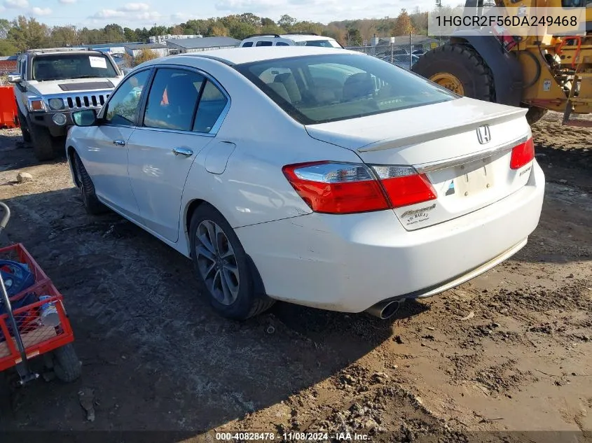 2013 Honda Accord Sport VIN: 1HGCR2F56DA249468 Lot: 40828478