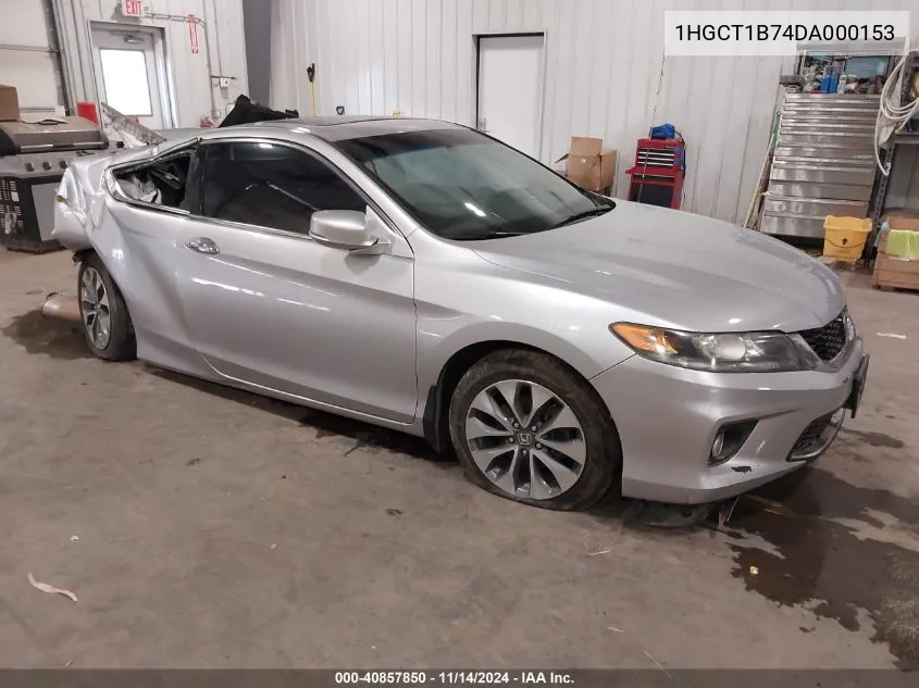 2013 Honda Accord Ex VIN: 1HGCT1B74DA000153 Lot: 40857850