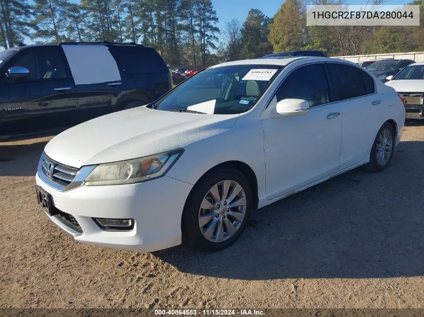 2013 Honda Accord Ex-L VIN: 1HGCR2F87DA280044 Lot: 40864583