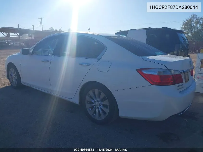 2013 Honda Accord Ex-L VIN: 1HGCR2F87DA280044 Lot: 40864583