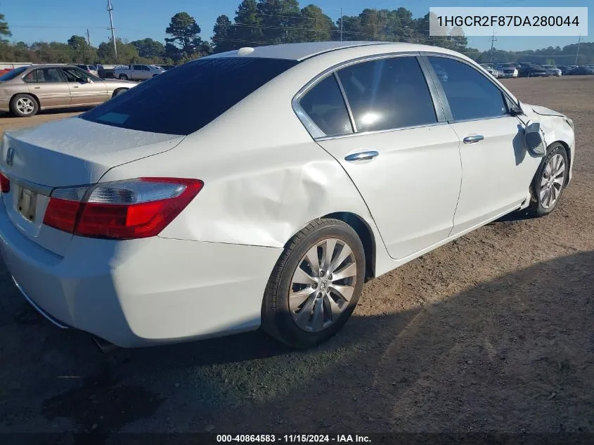 2013 Honda Accord Ex-L VIN: 1HGCR2F87DA280044 Lot: 40864583