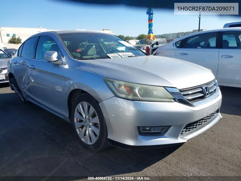 2013 Honda Accord Ex-L VIN: 1HGCR2F87DA209071 Lot: 40864722