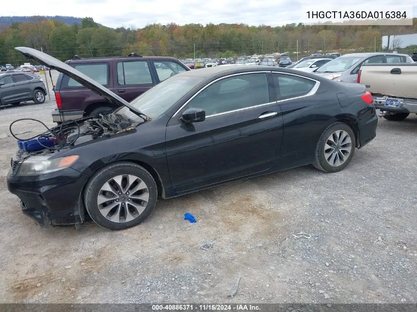 2013 Honda Accord Lx-S VIN: 1HGCT1A36DA016384 Lot: 40886371