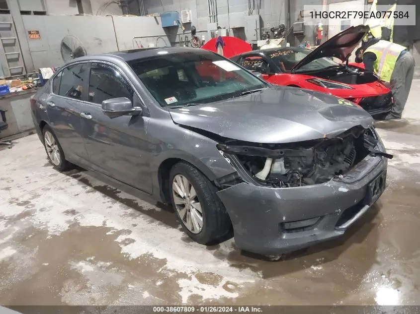 2014 Honda Accord Ex VIN: 1HGCR2F79EA077584 Lot: 38607809