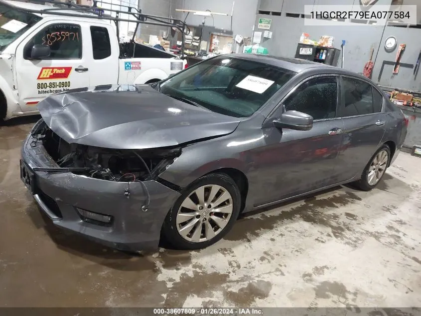 2014 Honda Accord Ex VIN: 1HGCR2F79EA077584 Lot: 38607809