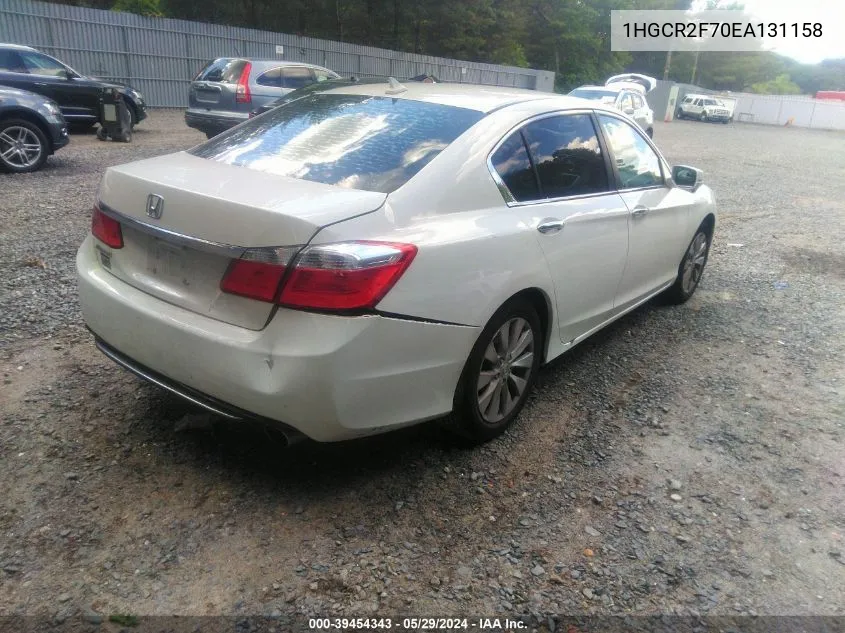 1HGCR2F70EA131158 2014 Honda Accord Ex