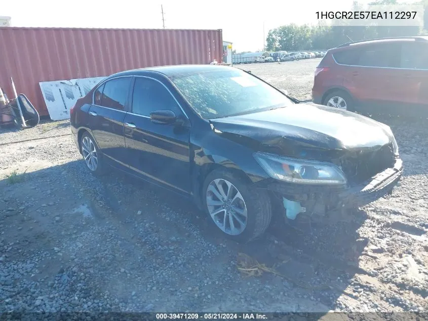 1HGCR2E57EA112297 2014 Honda Accord Sport