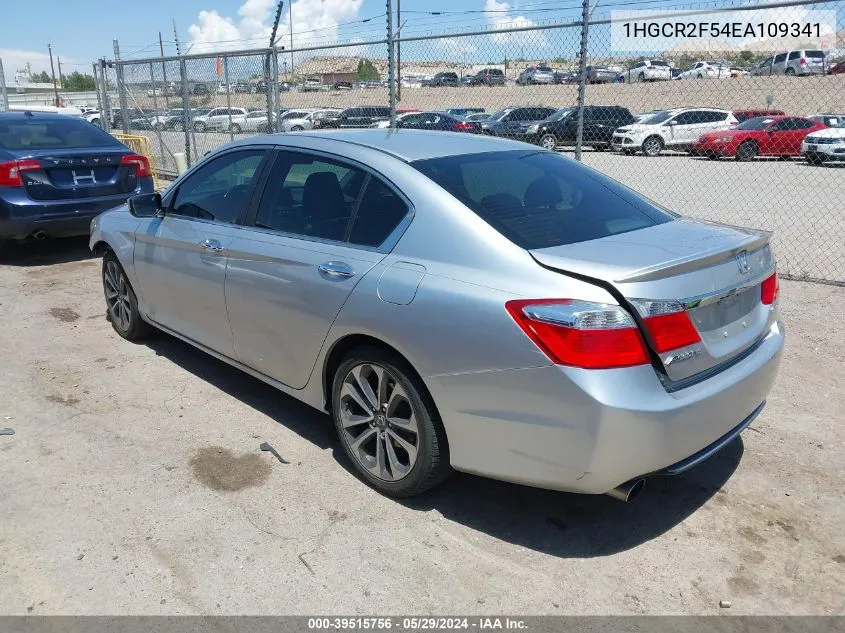 2014 Honda Accord Sport VIN: 1HGCR2F54EA109341 Lot: 39515756