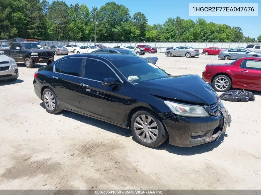 1HGCR2F77EA047676 2014 Honda Accord Ex