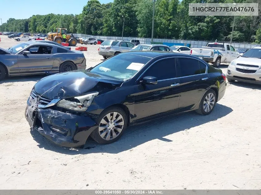 1HGCR2F77EA047676 2014 Honda Accord Ex