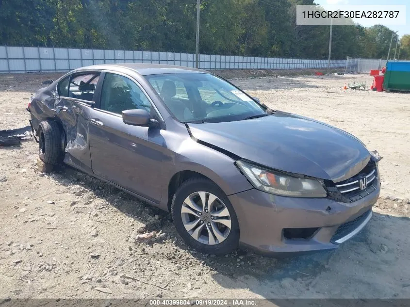 2014 Honda Accord Lx VIN: 1HGCR2F30EA282787 Lot: 40399804