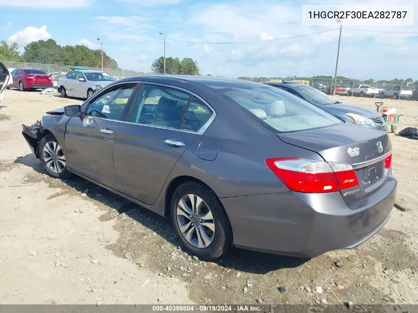 1HGCR2F30EA282787 2014 Honda Accord Lx