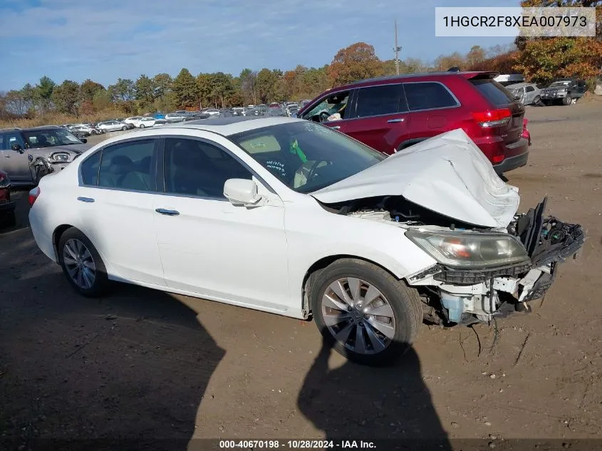 1HGCR2F8XEA007973 2014 Honda Accord Exl