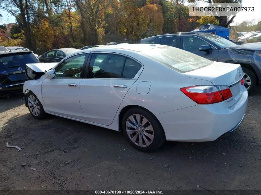 2014 Honda Accord Exl VIN: 1HGCR2F8XEA007973 Lot: 40670198