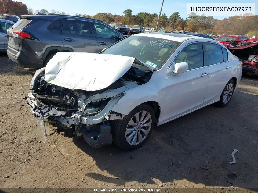 1HGCR2F8XEA007973 2014 Honda Accord Exl