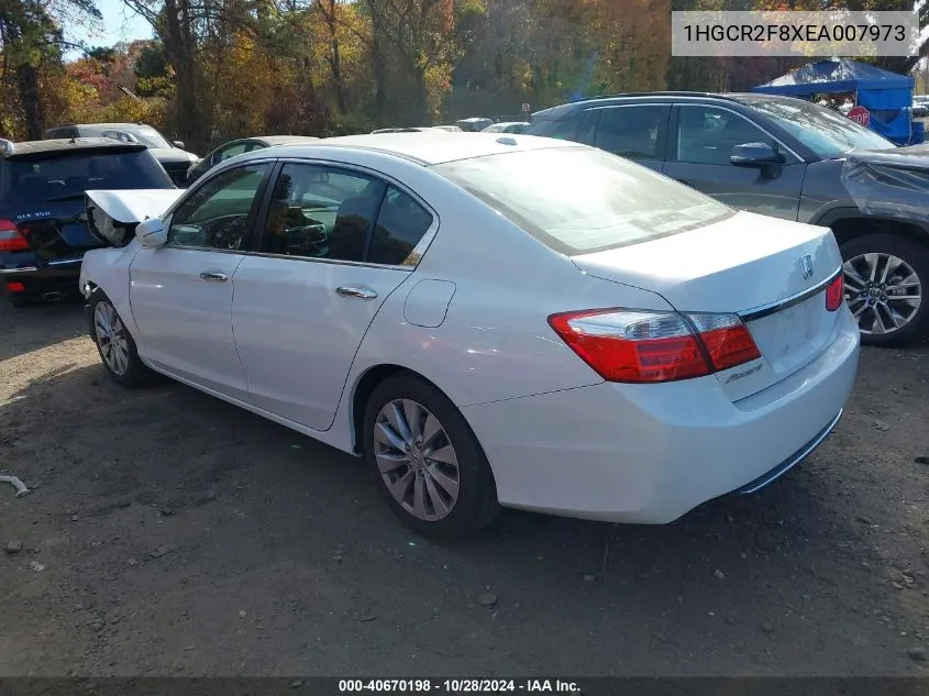 1HGCR2F8XEA007973 2014 Honda Accord Exl