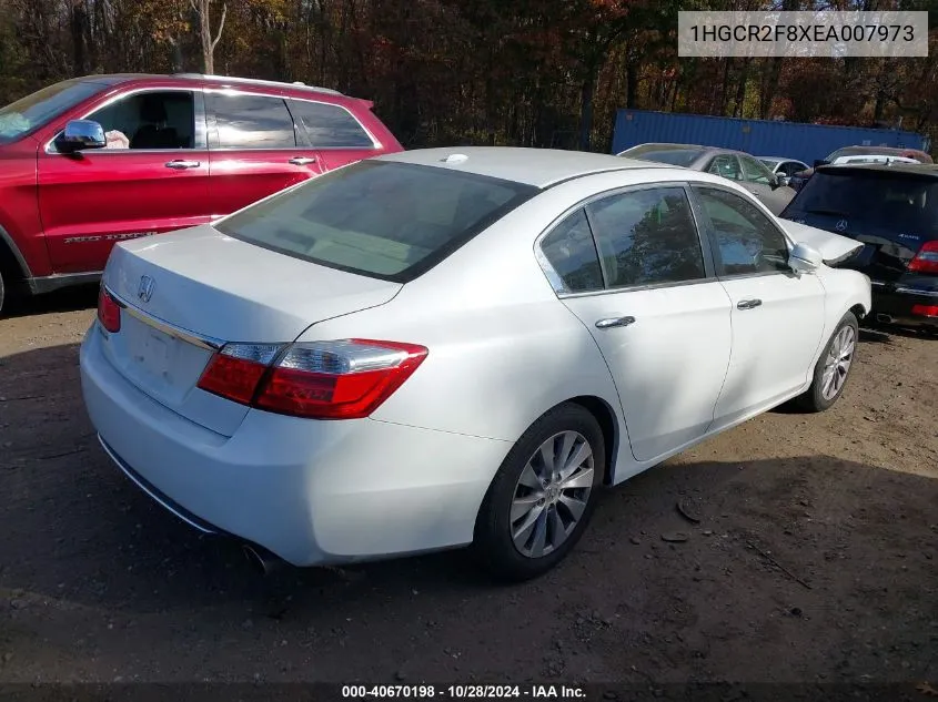 2014 Honda Accord Exl VIN: 1HGCR2F8XEA007973 Lot: 40670198