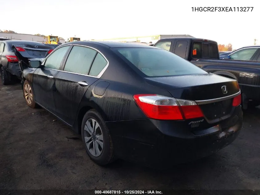 1HGCR2F3XEA113277 2014 Honda Accord Lx