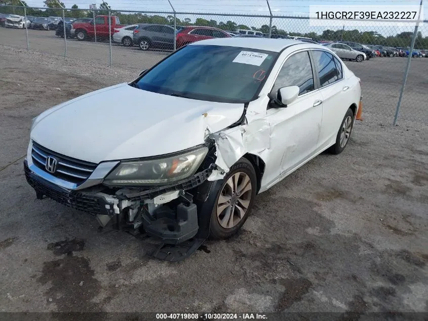 2014 Honda Accord Lx VIN: 1HGCR2F39EA232227 Lot: 40719808