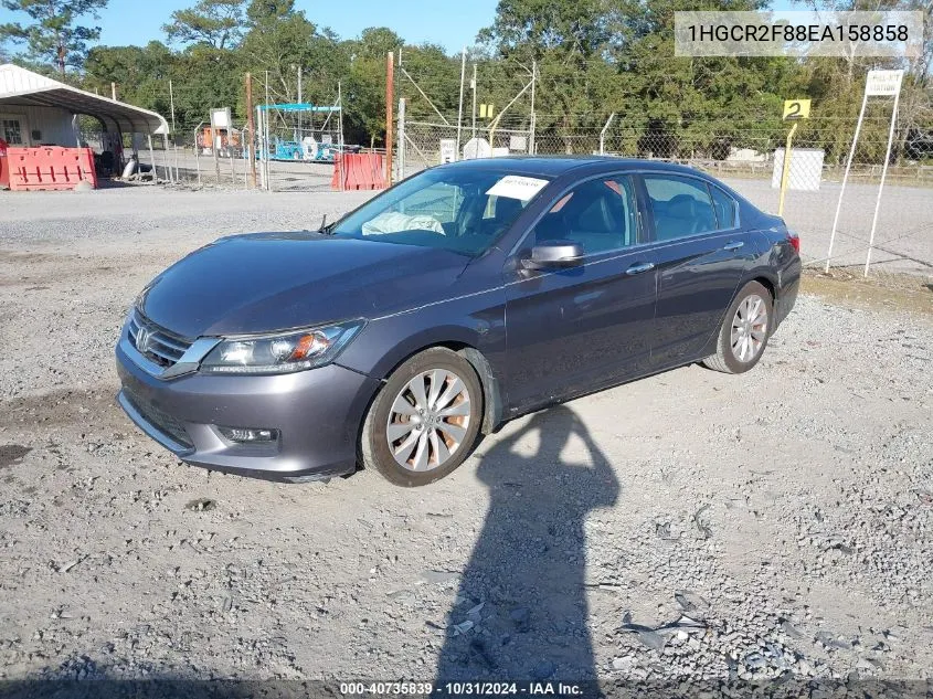 1HGCR2F88EA158858 2014 Honda Accord Ex-L