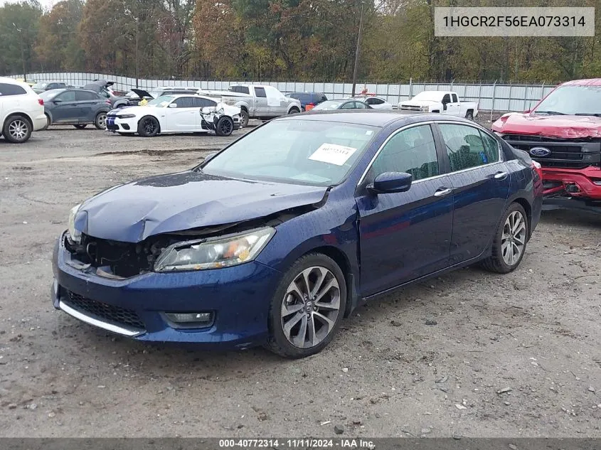 2014 Honda Accord Sport VIN: 1HGCR2F56EA073314 Lot: 40772314