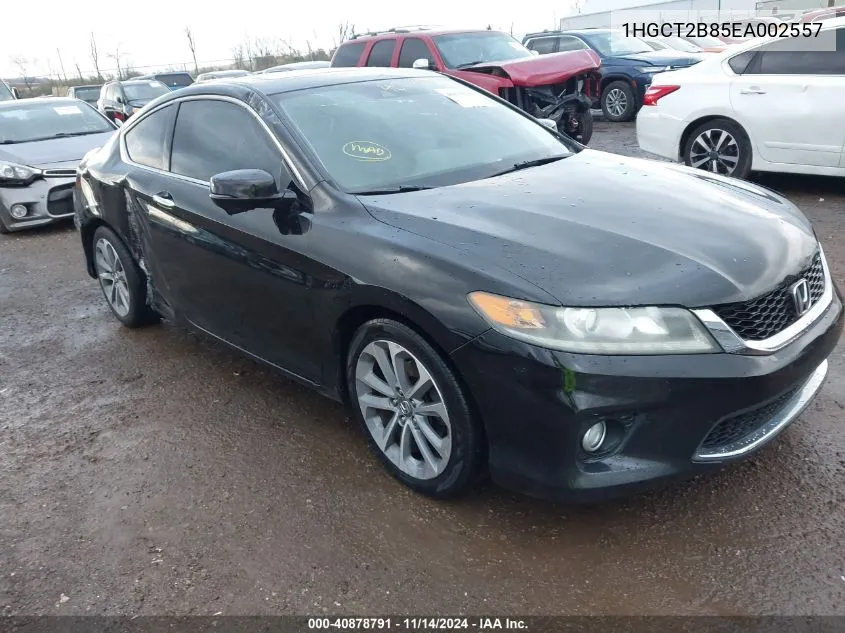 2014 Honda Accord Ex-L V-6 VIN: 1HGCT2B85EA002557 Lot: 40878791