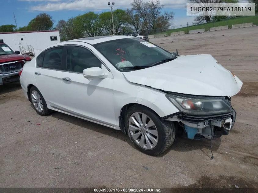 2015 Honda Accord Ex VIN: 1HGCR2F79FA188119 Lot: 39387176