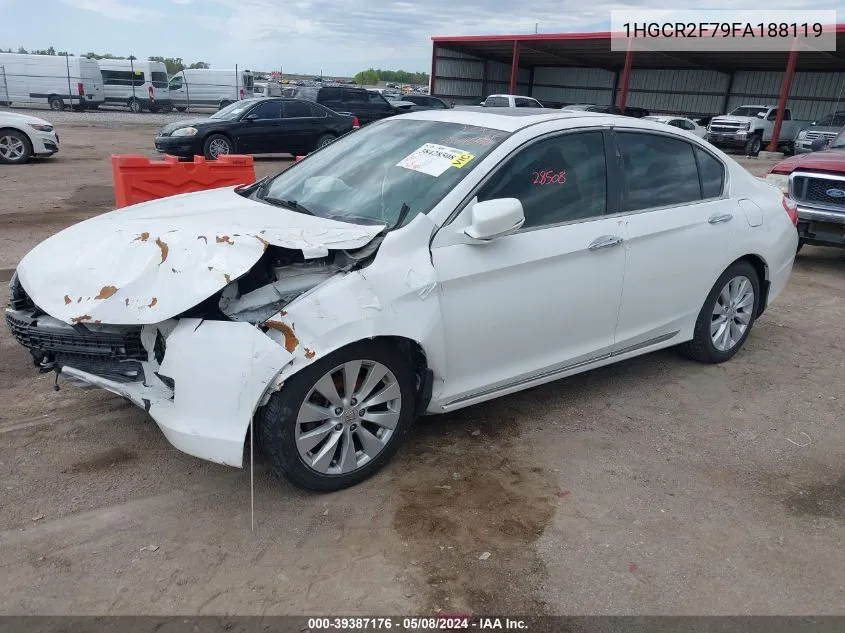 2015 Honda Accord Ex VIN: 1HGCR2F79FA188119 Lot: 39387176