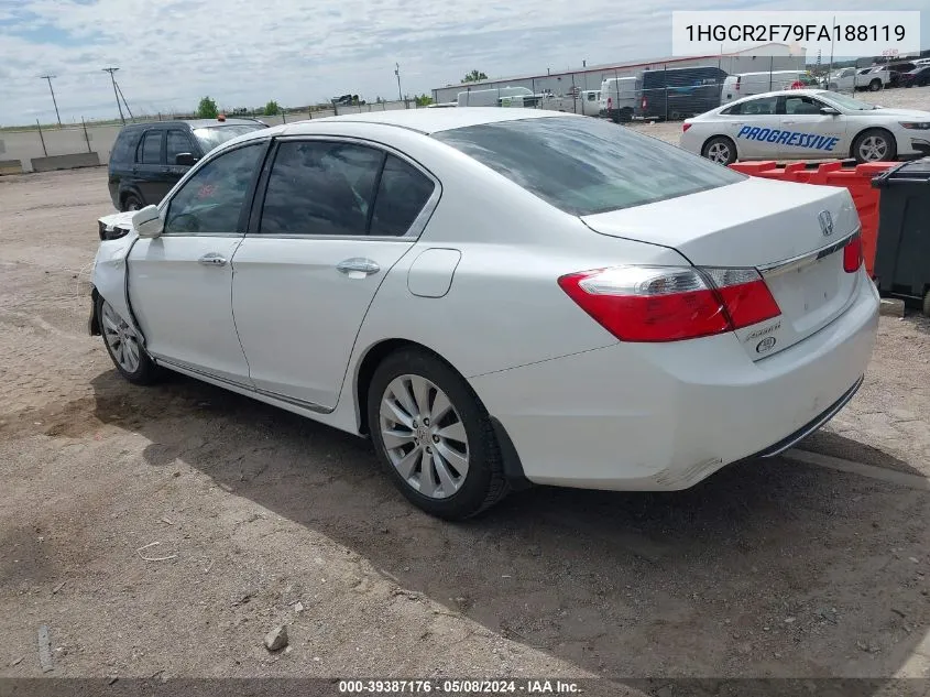 2015 Honda Accord Ex VIN: 1HGCR2F79FA188119 Lot: 39387176