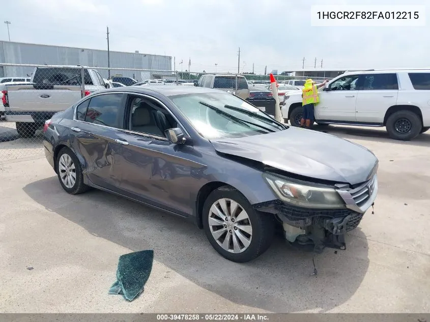 1HGCR2F82FA012215 2015 Honda Accord Ex-L