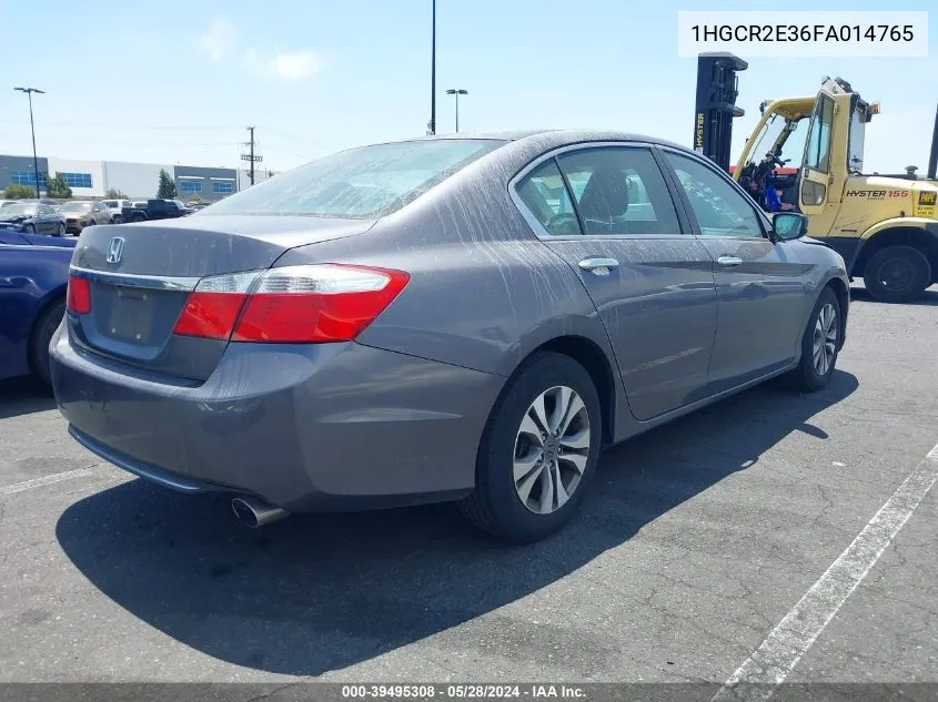 1HGCR2E36FA014765 2015 Honda Accord Lx