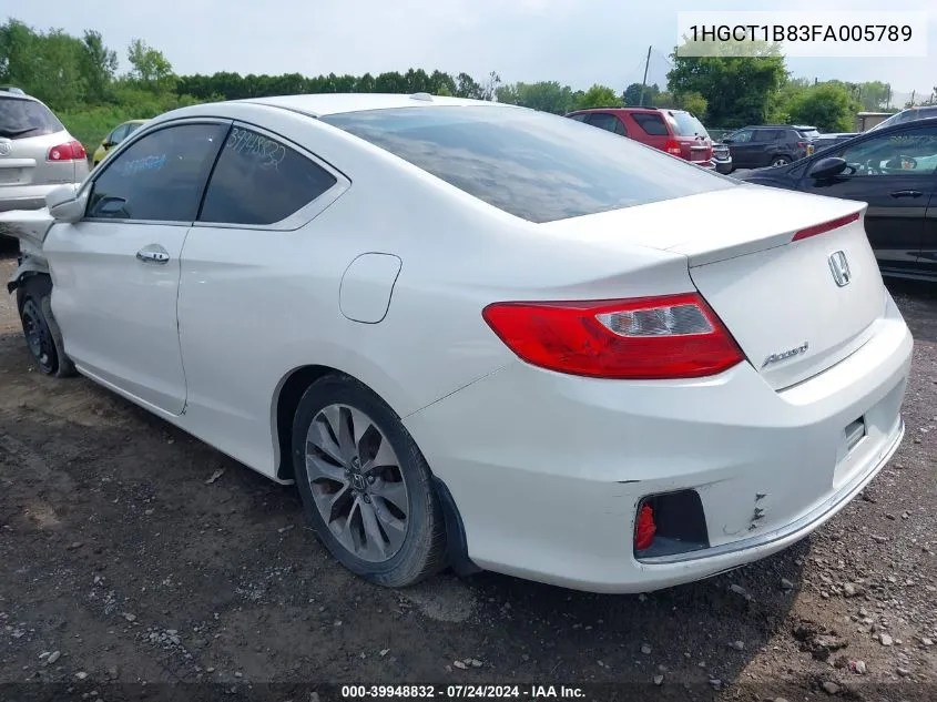 1HGCT1B83FA005789 2015 Honda Accord Ex-L