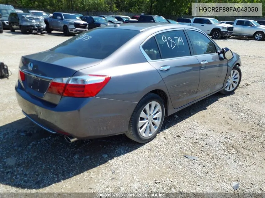 1HGCR2F88FA043050 2015 Honda Accord Ex-L