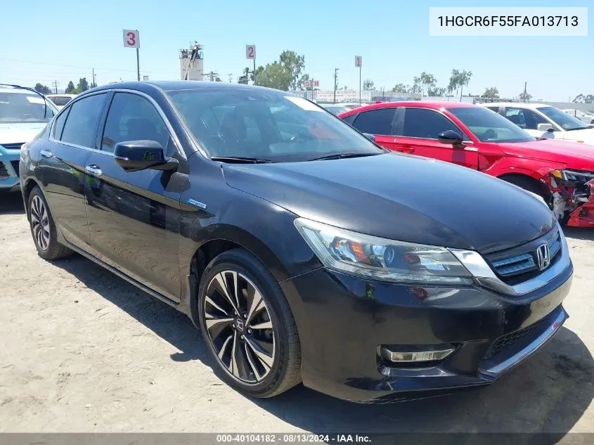 1HGCR6F55FA013713 2015 Honda Accord Hybrid Ex-L