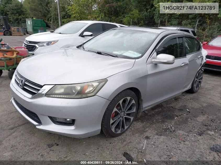 1HGCR2F74FA123789 2015 Honda Accord Ex