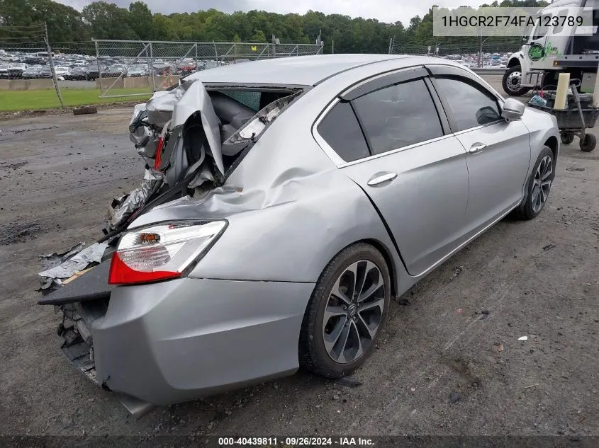 1HGCR2F74FA123789 2015 Honda Accord Ex