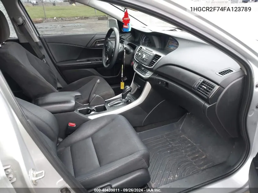 1HGCR2F74FA123789 2015 Honda Accord Ex