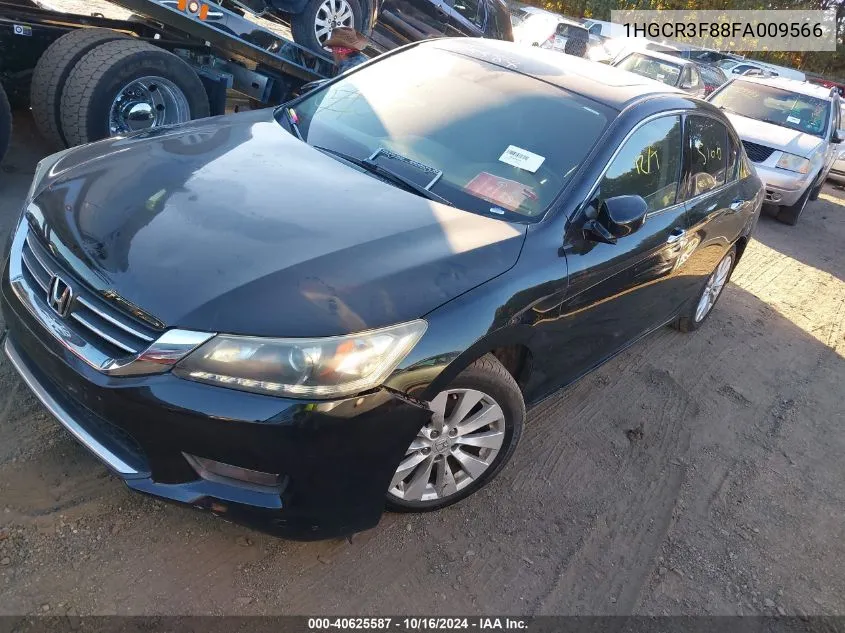 1HGCR3F88FA009566 2015 Honda Accord Ex-L V-6