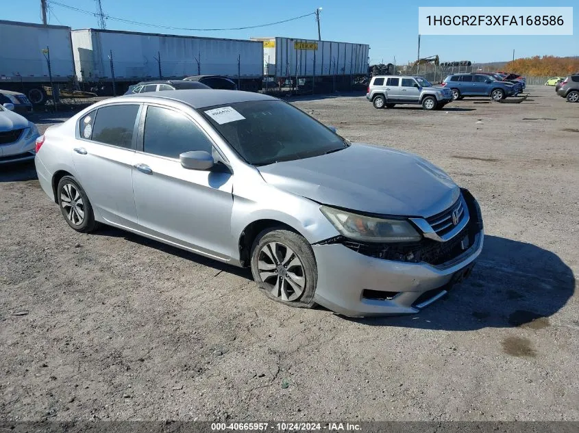 1HGCR2F3XFA168586 2015 Honda Accord Lx