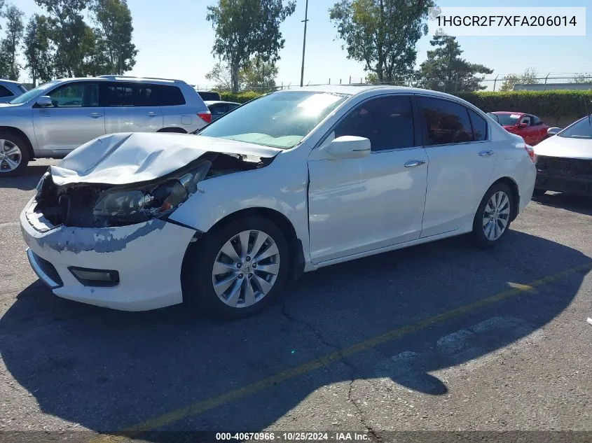 1HGCR2F7XFA206014 2015 Honda Accord Ex