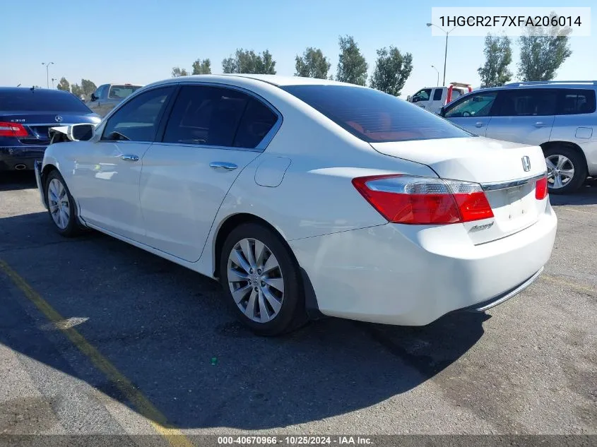 1HGCR2F7XFA206014 2015 Honda Accord Ex