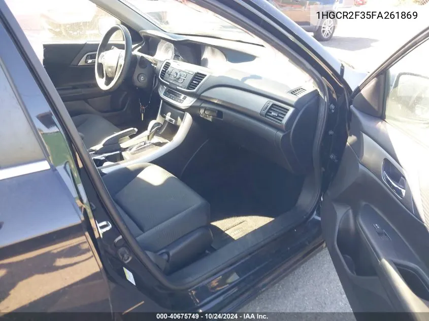 1HGCR2F35FA261869 2015 Honda Accord Lx